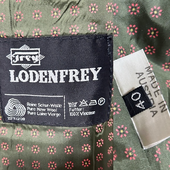 Lodenfrey Trachten Jacket Loden Wool Traditional Alpine Bavaria 40 Blazer - Picture 5 of 14